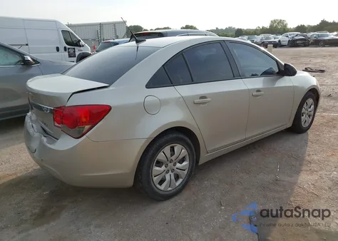 2013 Chevrolet Cruze Ls Auto from USA, damaged, VIN 1G1PA5SGXD7291390